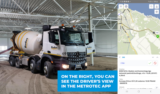rudus metrotec app
