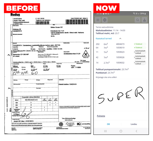 rudus metrotec before and now